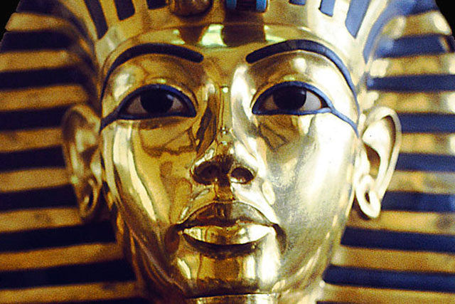 Viaggio in Egitto. Maschera di Tutankhamon